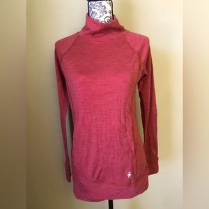 Smart wool orange tunic